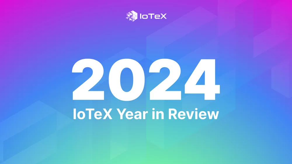 IoTeX 2024: Tinjauan Setahun